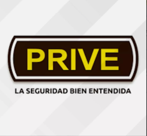 Cerradura para puerta abatible Prive Zincado 200 color plateado acabado niquelado