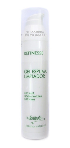 Gel Espuma Refinesse Fontbote Peeling Antiedad Manchas Cara