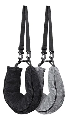 Paquete De 2 Almohadas De Viaje Rellenables Para Equipaje Ad