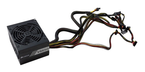 Imagem 2 de 5 de Fonte Real Vs650 650 Watts Real Pc Gamer 80 Plus