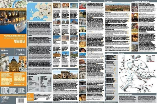 Guía Mapa De Roma. De Dios Guías De Viaje.