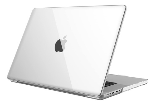 Funda Rígida Fintie Para Macbook Pro 16  2485 Crystal Clear