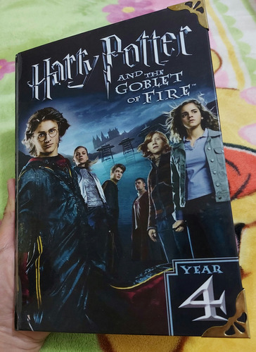 Libro Harry Potter Gold Edition Super Lujo / Tomo 4