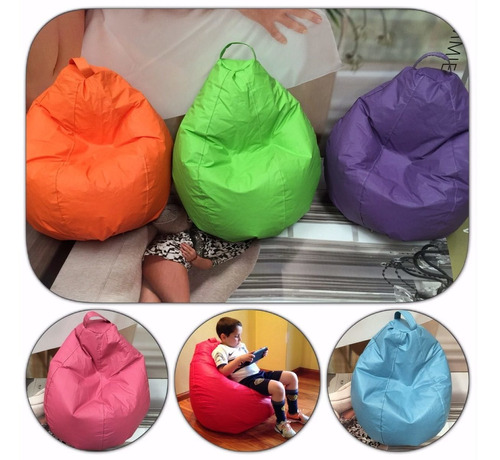 Puff Fiaca Mediano Sillon Infantil Combo X2 U G Y G Fiacas.