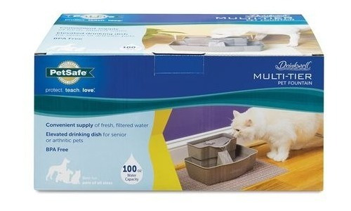 Bebedero Fuente Drinkwell Multi Tier Perro Y Gato Automatica