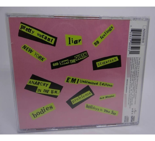 CD Sex Pistols - No importan las tonterías