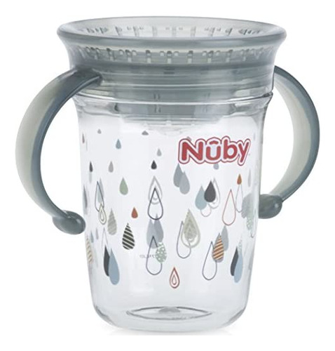 Vaso Bebé Nuby Tritán Sin Derrames, 2 Manijas 360° Wonder