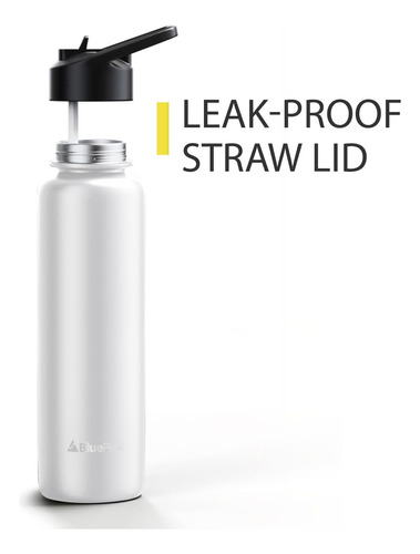 Bluepeak Botella De Agua De Acero Inoxidable Con Aislamiento