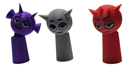 Pack Incredibox Sprunki Game Beatboxers Durple Gray Raddy