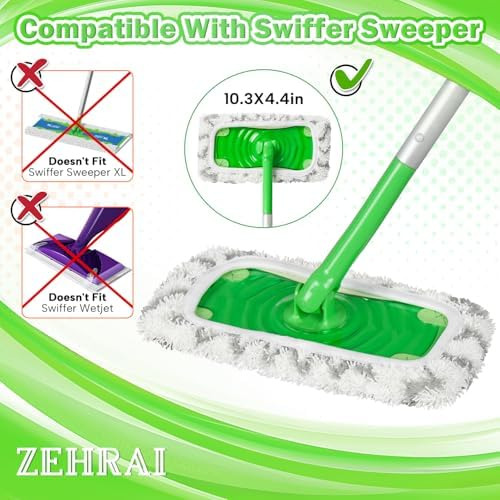 Paquete De 3 Almohadillas De Microfibra Reutilizables Compat