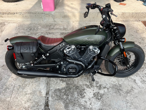 Motocicleta Indian Scout Bobber Twenty Abs 2021, Color Sage