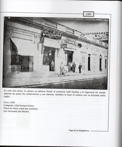 Libro El Antiguo Pago De La Magdalena Fotos - F. San Martín (Usado)