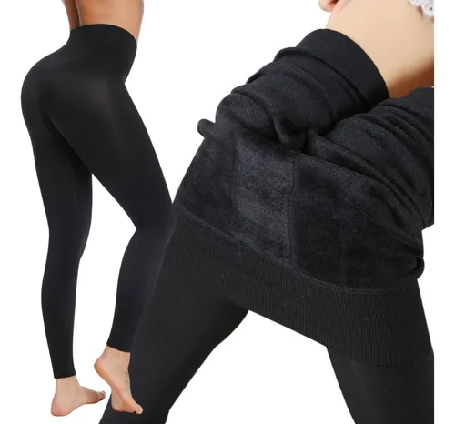 Meia Calça Legging Lã Felpudo Térmica Feminina Inverno