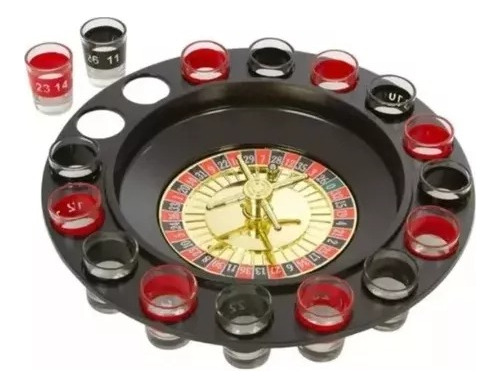 Ruleta Shots 16 Vasos Juego Casino Fiestas Bar Diversión A24