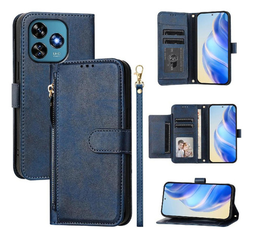 Funda Abatible For Oukitel C51 Titular De La Tarjeta Pu