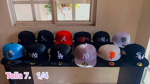 Lote De 2 Gorras New Era Originales Elige Tallas Y Modelos Multicolor Elegir 7 1/8 Lisa