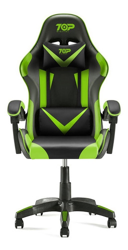 Silla Gamer Ergonómica Reclinable Cuero Ecológico