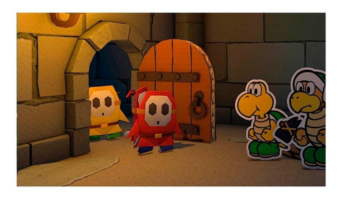 Imagen 8 de 10 de Paper Mario: The Origami King Paper Mario Standard Edition Nintendo Switch Físico