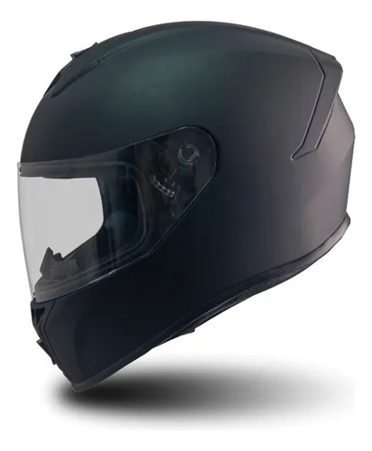 Casco negro mate integral sale