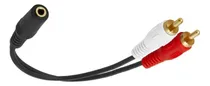 Comprar Cable Audio 2 Rca Macho A Jack Estéreo 3.5mm Hembra Movil