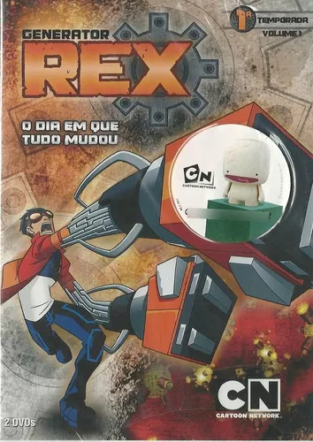 GENERATOR REX - PRIMEIRA TEMPORADA - VOL 1 (DUPLO) - - - DVD