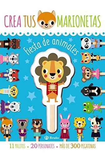 Crea Tus Marionetas Fiesta De Animales - Vv Aa 