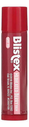 Blistex Medicated Spf 15 Balsamo Labial En Barra Sabor Berry