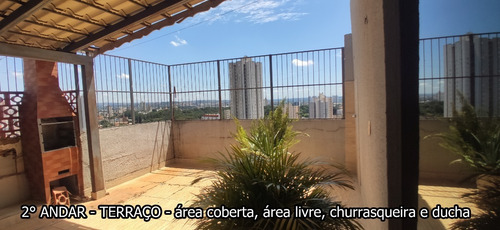 Imagem 10 de 12 de Cobertura Duplex (2 Andares) - Canto - 3 Quartos (1 Suíte) - Terraço - Vaga Coberta - Desocupada - Quitada