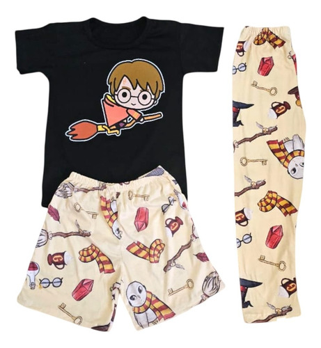 Pijama Infantil De Harry Potter