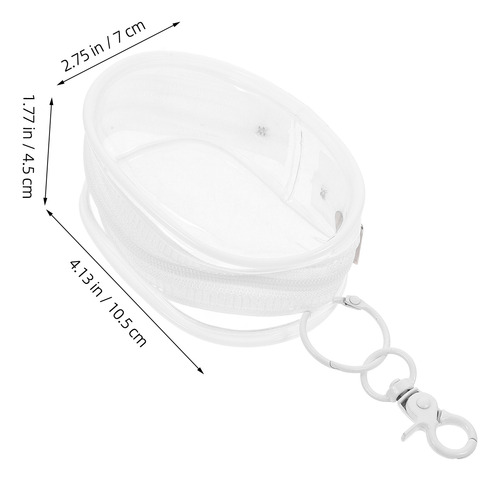 Bolsa De Transporte Para Exteriores, Transparente, 2 Unidade