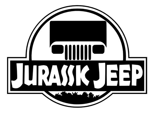 Adesivo Jeep Jeepeiro 4x4 Off Road Jurassk Jeep J4x4-17