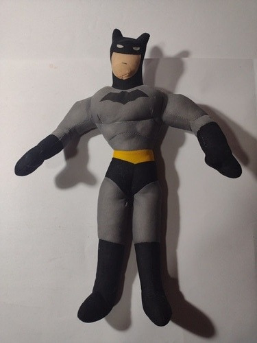 Peluche Tela Acojinado Batman- 42 Cm- Sin Capa