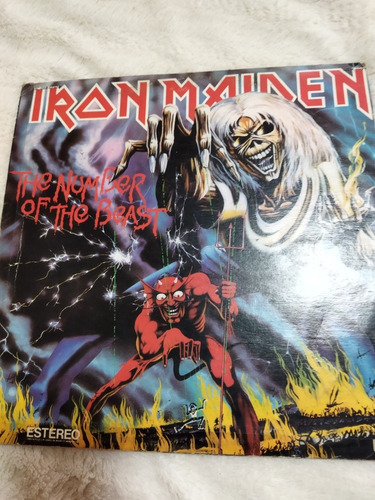 Disco Vinilo Iron Maiden The Number Of The Beast