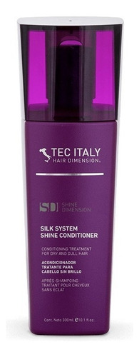 Acondicionador Silk System Shine Tec Italy 300ml Cab Reseco