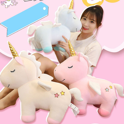 Cojín Lovely Plaything De Peluche Con Forma De Unicornio, 1