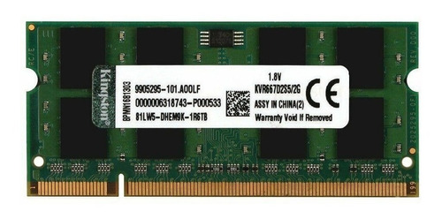 Memória Ram 2gb Para Notebook Semp Toshiba Sti 1412 Ddr2