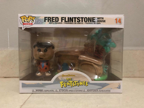 Funko Fred Com Casa - Os Flintstones (favor Olhar As Fotos)