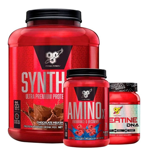 Syntha 6 5 Lb Bsn + Amino X 2 Lb + Creatina 309gr