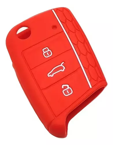 Volkswagen Funda llave coche Rojo 