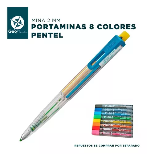 Minas 2mm Pentel Colores.