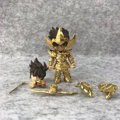 Anime Peripheral Saint Seiya Leo Virgo Sagitario Versión Q