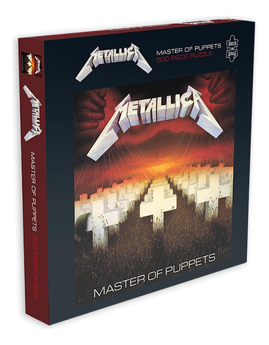 Metallica Master Of Puppets (rompecabezas De 500 Piezas)