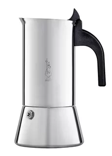 Cafetera Bialetti Venus 6 Cups manual acero inoxidable italiana