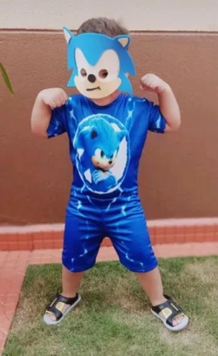 Fantasia Sonic Infantil