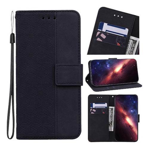 Carcasa Abatible For Infinix Hot 50 5g Cartera Geométrica
