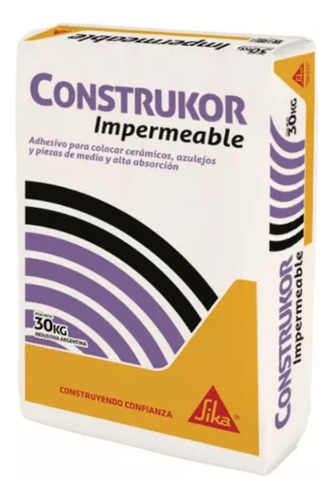 Klaukol Construkor Impermeable Adhesivo Presupuest Mayorista