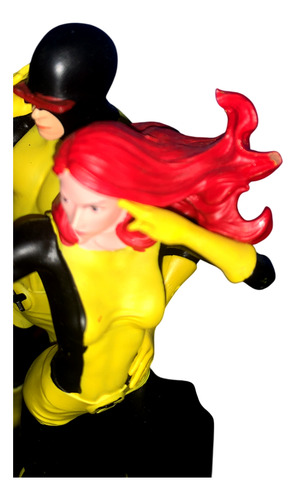 Marvel Heroes 3d - Cíclope Y Jean Grey - Salvat Leer Descrip (Usado)