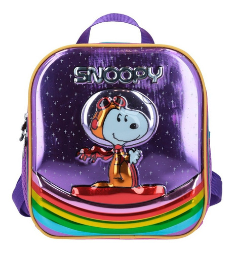 Lonchera Térmica Chenson Para Niña Snoopy Espacial (naso)