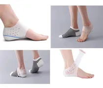 Comprar Plantillas De Gel Para El Talón Con Altura, Espolón Fascitis