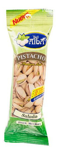 Pasabocas Del Alba Pistacho Premium Nuts Salado Paquete X 30